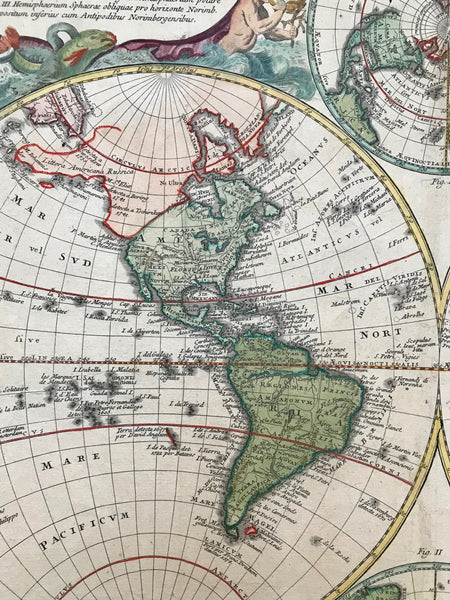 Maps, World Map, Homann Heirs