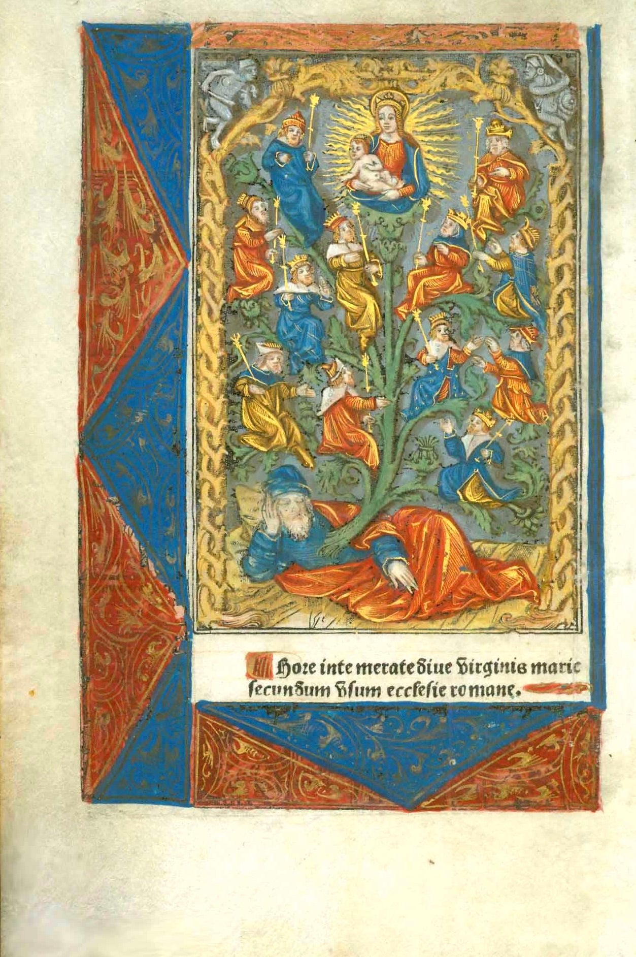 Antique Illuminated Manuscripts, Buchmalerei, Miniature 