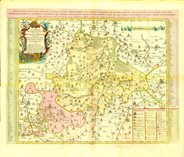 Maps, Germany, Altenburg, Ronneburg, Thüringen