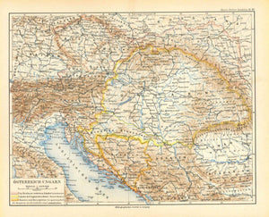 Maps, Austria, Montenegro, Bukowina