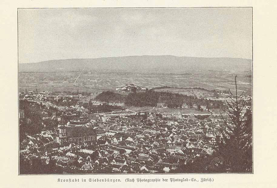 "Kronstadt in Siebenburgen"

Romania

Wood engraving made after a photograph 1906.

Original antique print 