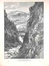 "Ariolo und die Stalvedroschlucht"

Wood engraving after Compton published 1875.

Original antique print