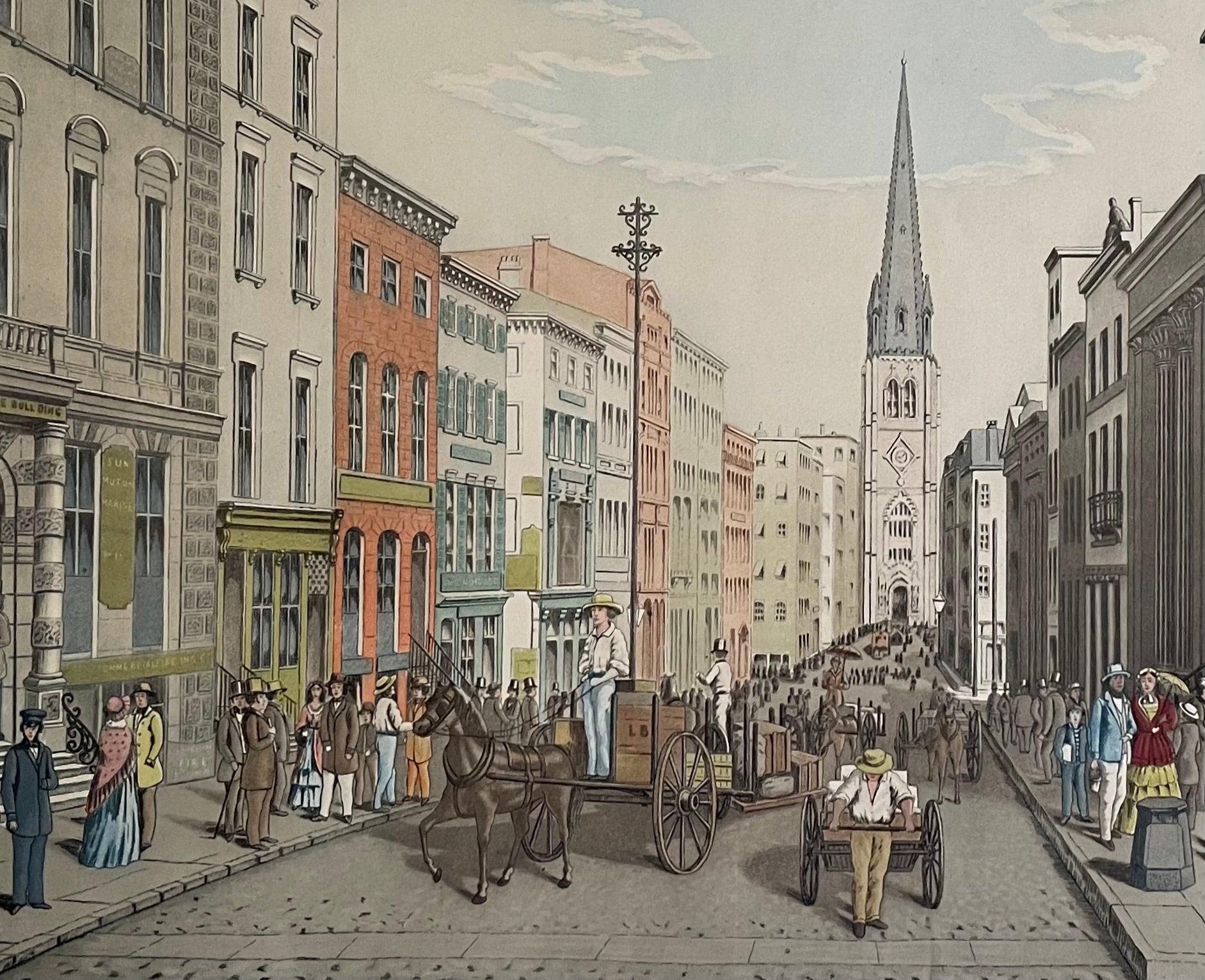 絵画 title:CITY EXPLORER クロスタウン・ニューヨーク 3Dアート 絵画 風景画