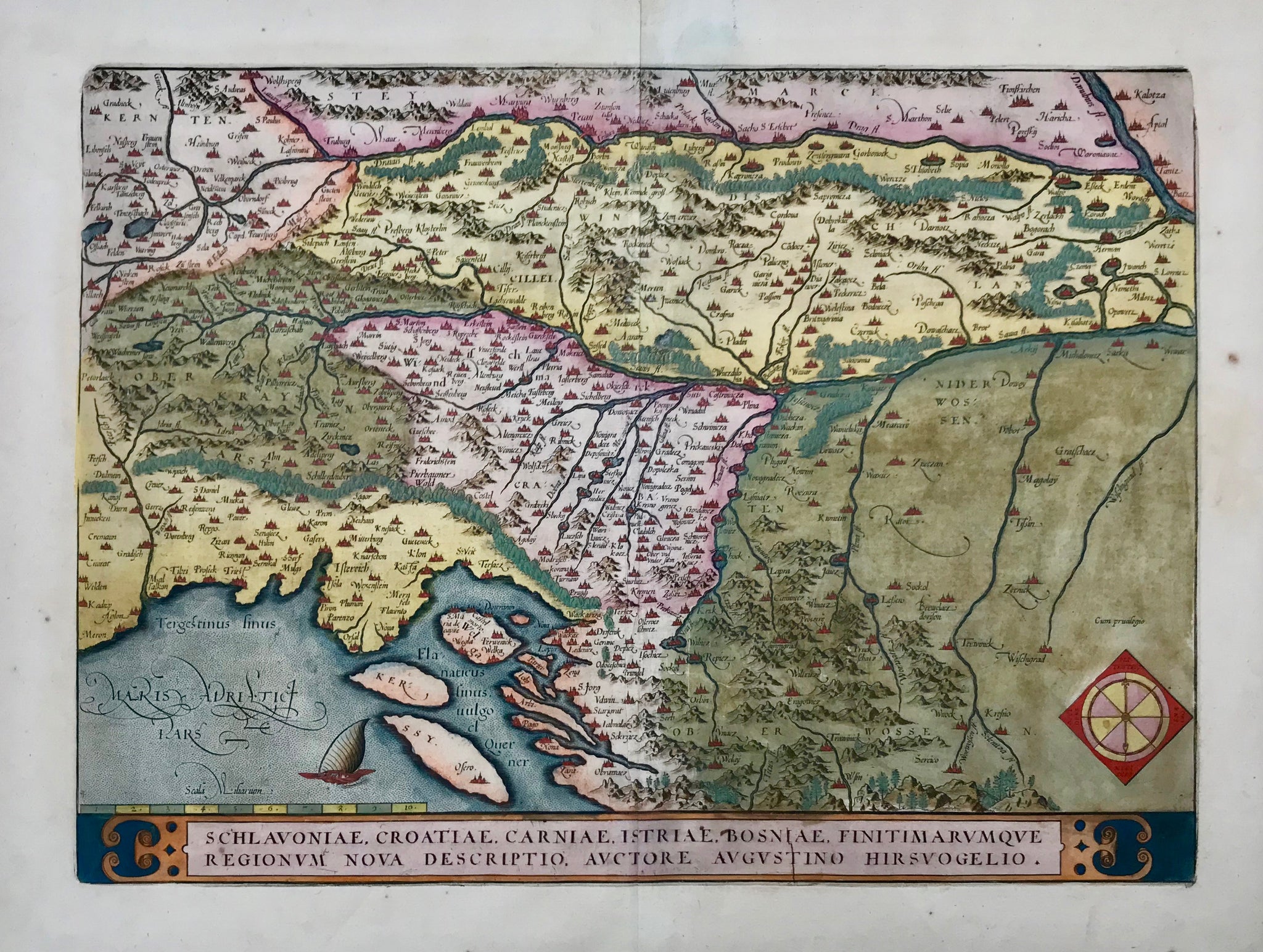 Antique Maps of Slovenia – Philographikon Antique Maps and Prints