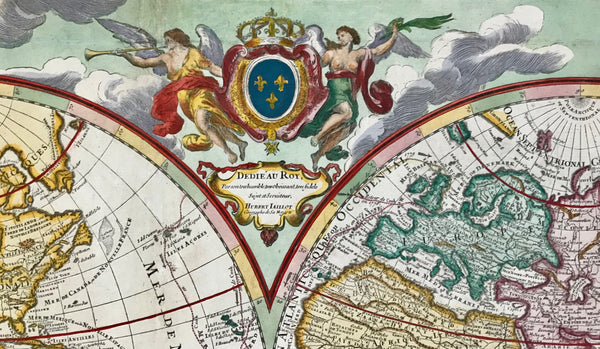 Maps, World Map, Jaillot