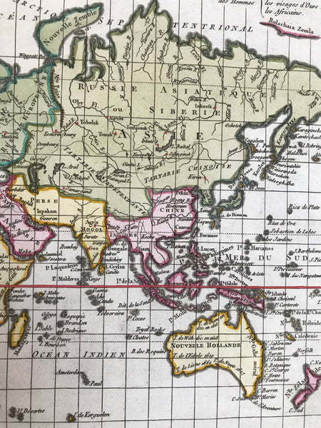 Maps, World Map, Delamarche