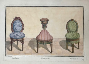 Copper engravings (ca.1820)  De La Fosse.