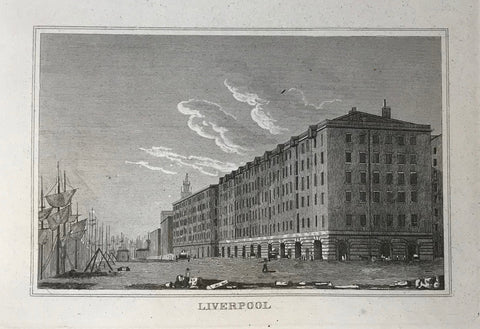 Liverpool  Steel engraving 1837.