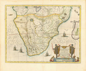 Maps, Africa, Congo River, Bleau