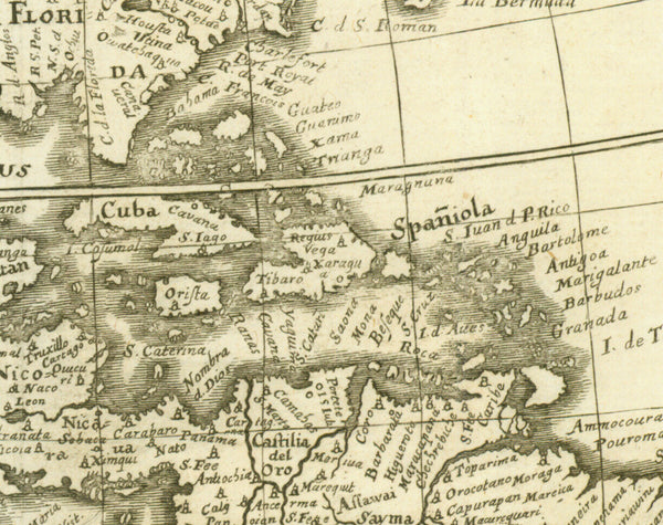 Maps, North and South America, America noviter delineata