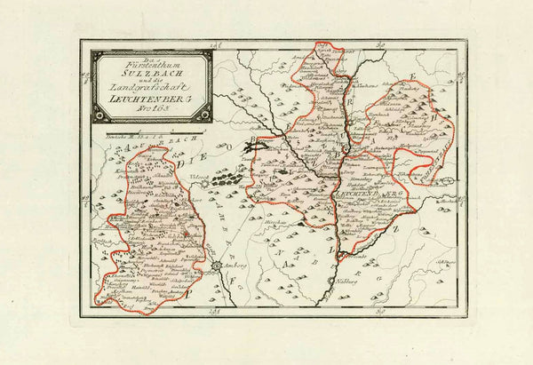 Maps, Germany, Sulzbach, Leuchtenberg, Waldnaab, Michldorf, Rosenberg, Oberpfalz, Amberg