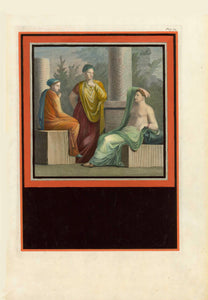 Ancient World, Mythology, Ercolaneo, Herculaneum, Fresco