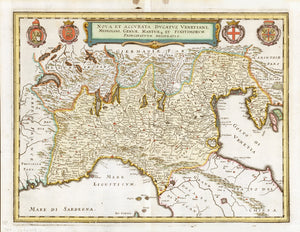 Maps, Italy, Northern Italy, Nova et accurata Ducatus Venetiani...
