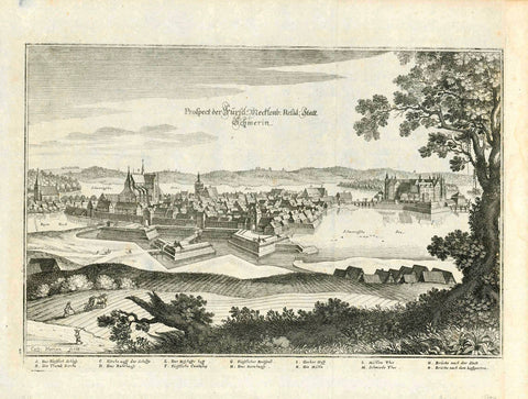 City Views, Germany, Schwerin, Schweriner See, Grosser Dreesch, Larkow, Warnitz