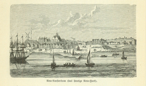 "Rochester" - Stationery  Steel engraving by Gustav Georg Lange (1812-1873)  Darmstadt, ca. 1850  Rochester. General view of the city.  Published by Charles Magnus New York  Unused double sheet of personalized stationery.